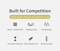AONIJIE E4220 2PCS Carbon Fiber Trekking Poles Foldable Hiking Running