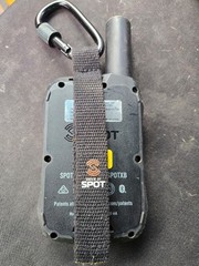 SpotX Bluetooth 2-Way Satellite Messenger with SOS includes strap – used.