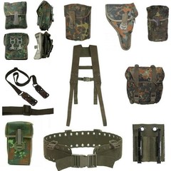 Original Bundeswehr coupling carrier system KTS carrier coupling carrier
