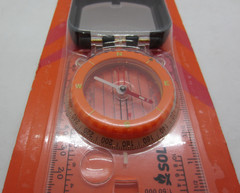 SOL 0140-0030 Sighting Compass with Mirror Adventure Ready Hiking Survival Gear