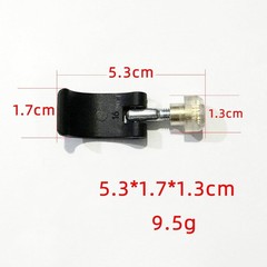 6 Pack Trekking Pole Clamp Replacement Fastener Sets for Hiking & Camping