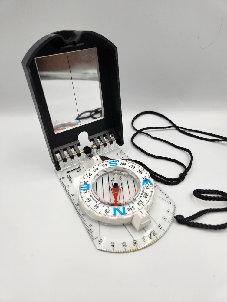 BRUNTON USA Mirrored Declination Compass Rear
