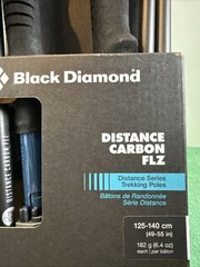 NEW BLACK DIAMOND Distance Carbon FLZ Poles – 140 – Desert Sky