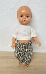 Celluloid celluloid doll doll Ewergreen 9916 38 cm collector RARE