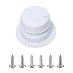 Trailer Boat RV Plumbing Vent Cap Kit 13.4CM Diameter Includes Screws Plastic
