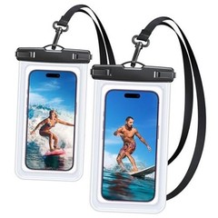 【2 Pack】 Waterproof Phone Pouch【Easy Lock & Heavy Duty】IPX8 Water Proof Cell