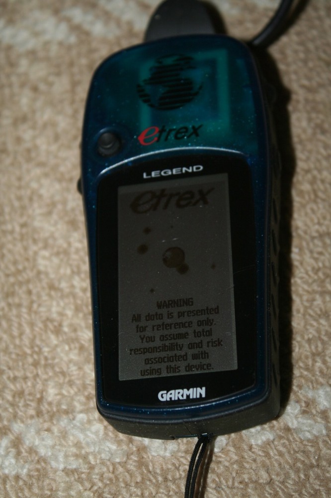 Garmin eTrex Legend Handheld external power only, no battery power on