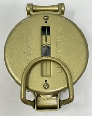 Vintage Lensatic Liquid Filled Folding Cover Compass ~ Made In Japan