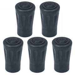 High Quality Trekking Pole Tip Cap 5pcs End Cap for Enhanced Stability