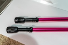 Pink Covacure 7075 Trekking Poles Collapsible Aluminum Alloy Hiking Poles