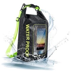 IP68 Waterproof Dry Bag, 2L – Roll Top Waterproof Pool Bag，dry bags black 5L