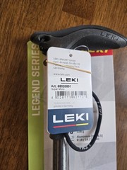 LEKI Super Micro Aluminum Adjustable Lightweight Walking Cane BRAND NEW