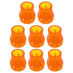 8 Pcs Underarm Crutch Foot Pads Tips Walking Accessories Cane Feet