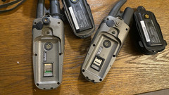 Two Garmin Rino 530HCx Handheld GPS Bundle 2 Way Radio W/ Charger Free Shipping