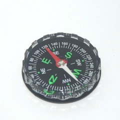 5PCS 45mm Mini Portable Compass Handheld Compasses for Climbing Hiking Camping