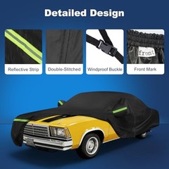 QUNSUNUS Car Cover Waterproof Malibu Classic Car for Chevelle Malibu 1973-1977