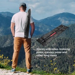 4Pcs Tent Pole Storage Bag, 19 in Trekking Poles Tent Pole Carrying Bag for W…
