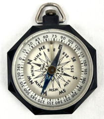VTG 1936 Taylor Leedawl Compass #2920 Black Bakelite w/Original Box. It Works