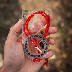 SunCo ProMap Compass Ultra Lightweight Baseplate Map Compass