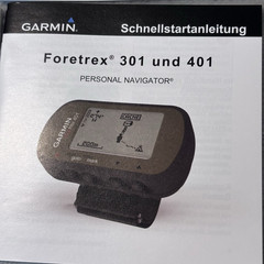 NEW Garmin Foretrex 401 301 Accessory Kit – Wrist Strap, Manuals, CD *NO WATCH*