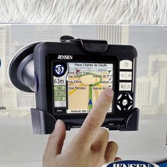 Jensen Touch & Go NVX227 3.5” LCD Touchscreen Portable Car Navigator