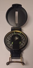 Vintage Engineer Lensatic Compass 2” Liquid Filled Working