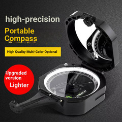 Professional Orienteering Compass High Accuracy Transit Compass Clinometer New