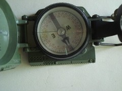 Cammenga Phosphorous US Military Compass Green Shockproof Lensatic Waterproof