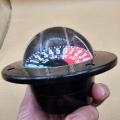 Vintage Plastimo Olympic Tactical Compass Flushmount Red Blue Green