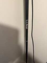 LL Bean fold up hiking trekking pole + case
