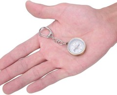Keychain Compass, Pack of 2 Vintage Style Zinc Alloy Pocket Compass Navigatio…