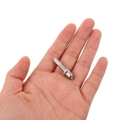 12 Pcs Metal Walking Cane Tips Replacement Part for Hiking Sticks