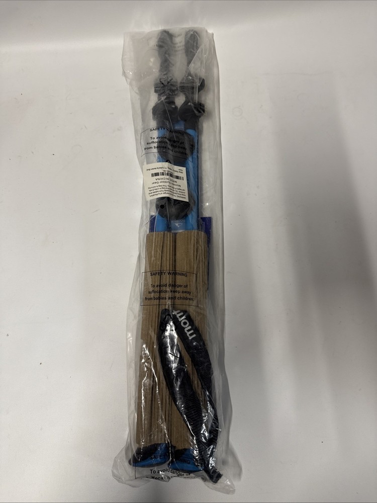 New Montem Adjustable Hiking Walking Trekking Poles Blue