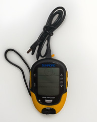 SUNROAD Handheld GPS Tracker GPS Device for Hiking, Plastic, Yellow/Black