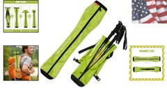Portable Trekking Pole Carrying Bag Storage Bag Pouch with Zipper for Walking…