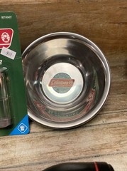 Coleman NOS Collectibles Dishes Salt Shaker Toaster Flashlights Lot Of (5)