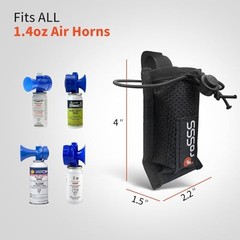 Ultra-Compact Nylon Holder for.4oz Air Horns(NOT Include Air Horn)，Bear/Dog 1