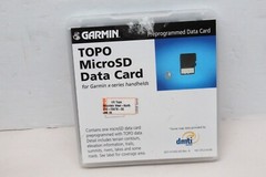 Garmin TOPO microSD Data Card Mountains West-North, For X-Series
