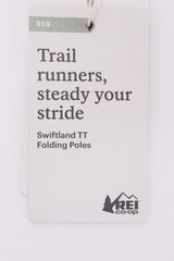 REI Co-op Swiftland TT Carbon Folding Trekking Poles Pair 105cm