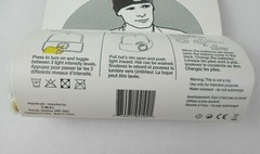 X-Cap 4 LED Head Lamp Beanie Winter Hat (bin KK) Bright
