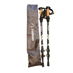 Trail Buddy Lightweight Collapsible Aluminum Trekking Hiking Walk Poles & Access