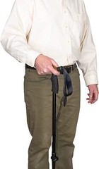 Bomber Outdoors Wasatch Shock Absorbing Trekking Pole Walking Cane