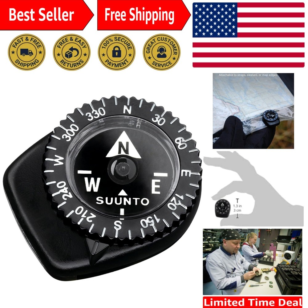Heritage Craftsmanship: Portable Waterproof Compass for Hiking & Outdoor Sports