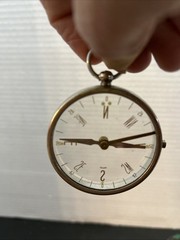 Vintage Sportcraft Clear Glass Handheld Hiking Camping Mapping Compass Japan
