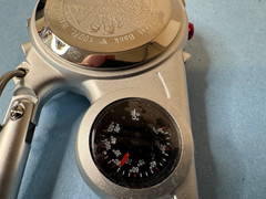 Dakota Angler 2 Clip Watch Compass Dakota…new , Needs Battery (Missing Compass