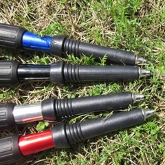 4Pcs Tungsten Carbide Walking Tip Trekking Cane Rod Alpenstock Replacement