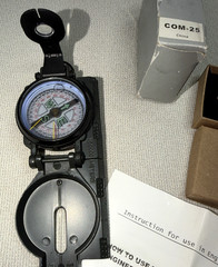Sunnen Engineer Compass with box /instructions Victorinox Swiss Army Knife