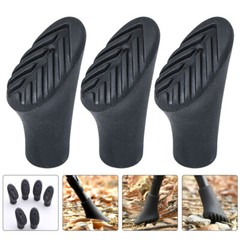 3 Pcs Non Cane Tips Rubber Trekking Poles Non-slip Cover Boots