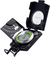 AF-4074 Black Zinc Military Compass – Waterproof and Precision for Outdoor Use