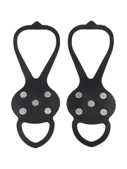 Lightweight 5Tooth Ice Cleats for Secure Walking on Icy and Snowy Surfaces